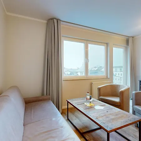 Strandnahe Mit Balkon, Residenz Bel Vital 41 宾茨