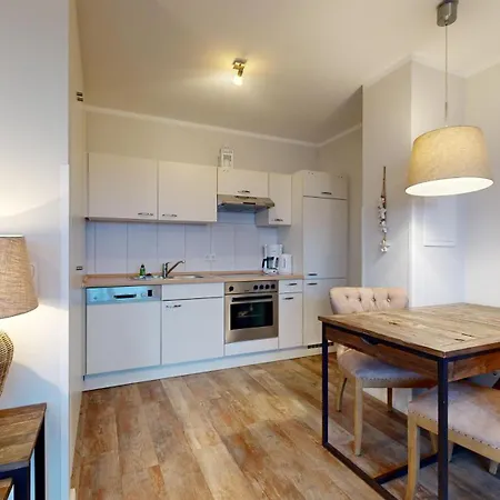 Strandnahe Mit Balkon, Residenz Bel Vital 41 公寓 宾茨