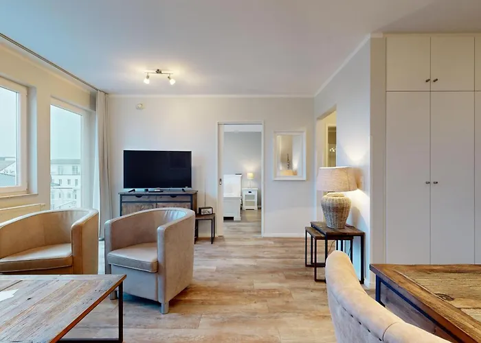 Strandnahe Mit Balkon, Residenz Bel Vital 41 Apartament